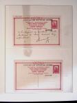 POSTAL STATIONERY Collection from Large Hermes Head