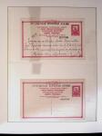 POSTAL STATIONERY Collection from Large Hermes Head