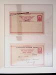POSTAL STATIONERY Collection from Large Hermes Head