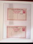 POSTAL STATIONERY Collection from Large Hermes Head