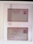 POSTAL STATIONERY Collection from Large Hermes Head