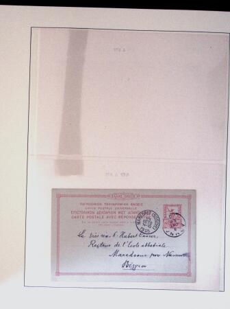 POSTAL STATIONERY Collection from Large Hermes Head