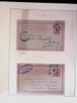 POSTAL STATIONERY Collection from Large Hermes Head