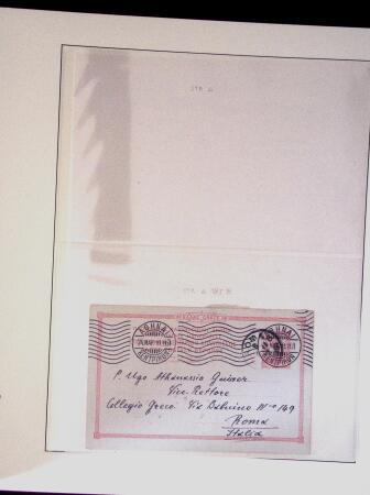 POSTAL STATIONERY Collection from Large Hermes Head