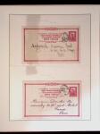 POSTAL STATIONERY Collection from Large Hermes Head