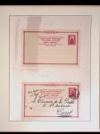 POSTAL STATIONERY Collection from Large Hermes Head