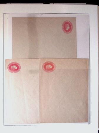 POSTAL STATIONERY Collection from Large Hermes Head