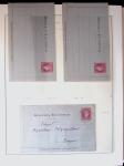 POSTAL STATIONERY Collection from Large Hermes Head