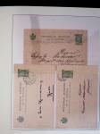 POSTAL STATIONERY Collection from Large Hermes Head