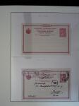 POSTAL STATIONERY Collection from Large Hermes Head