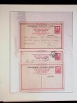 POSTAL STATIONERY Collection from Large Hermes Head