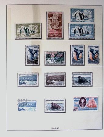 1948-2020 Collection de timbres neufs des TAAF en 3