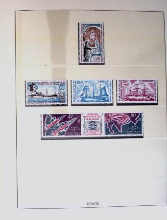 1948-2020 Collection de timbres neufs des TAAF en 3