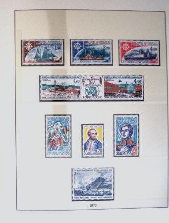 1948-2020 Collection de timbres neufs des TAAF en 3