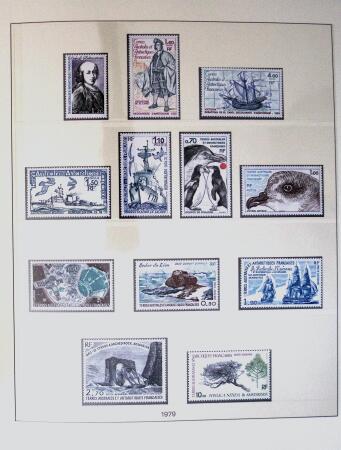 1948-2020 Collection de timbres neufs des TAAF en 3