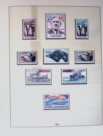 1948-2020 Collection de timbres neufs des TAAF en 3