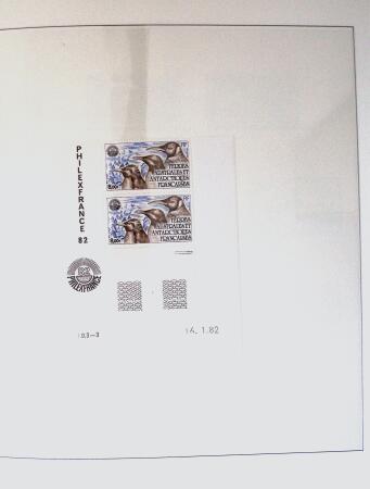 1948-2020 Collection de timbres neufs des TAAF en 3