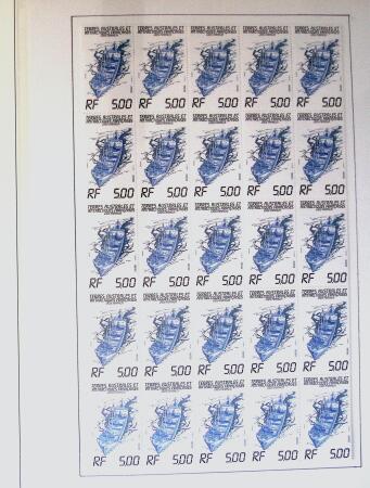 1948-2020 Collection de timbres neufs des TAAF en 3