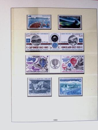 1948-2020 Collection de timbres neufs des TAAF en 3