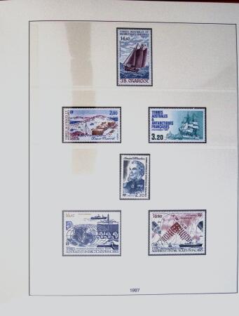 1948-2020 Collection de timbres neufs des TAAF en 3