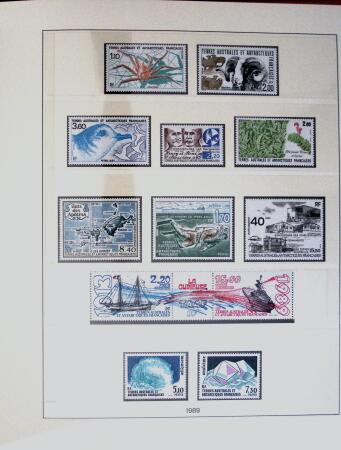 1948-2020 Collection de timbres neufs des TAAF en 3