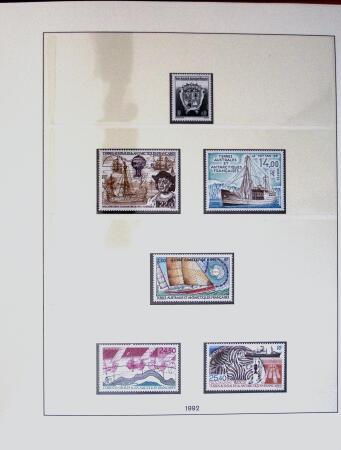 1948-2020 Collection de timbres neufs des TAAF en 3