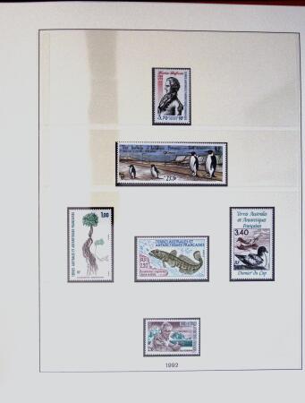 1948-2020 Collection de timbres neufs des TAAF en 3