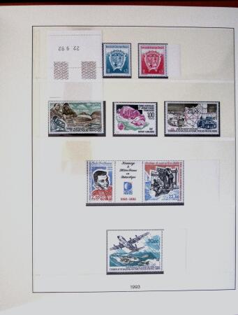 1948-2020 Collection de timbres neufs des TAAF en 3