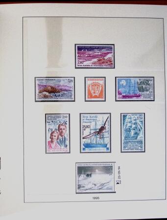 1948-2020 Collection de timbres neufs des TAAF en 3