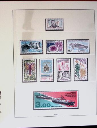 1948-2020 Collection de timbres neufs des TAAF en 3