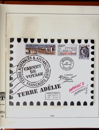 1948-2020 Collection de timbres neufs des TAAF en 3
