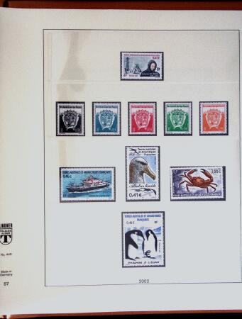 1948-2020 Collection de timbres neufs des TAAF en 3