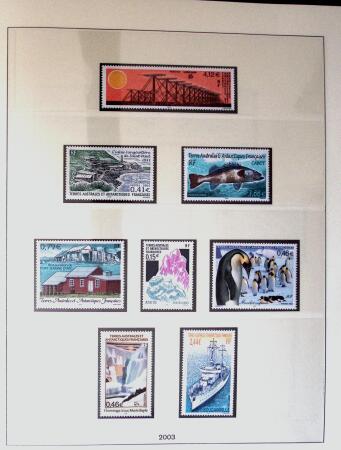 1948-2020 Collection de timbres neufs des TAAF en 3