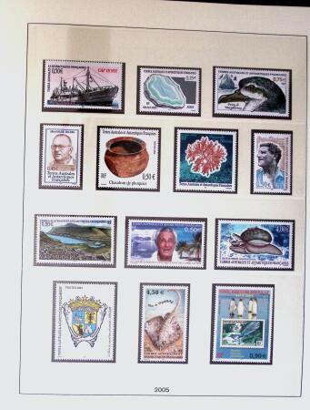 1948-2020 Collection de timbres neufs des TAAF en 3
