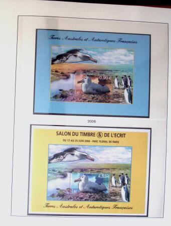 1948-2020 Collection de timbres neufs des TAAF en 3