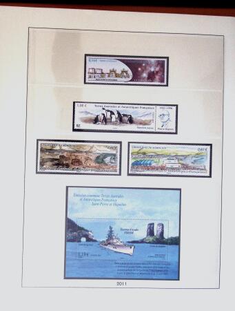 1948-2020 Collection de timbres neufs des TAAF en 3