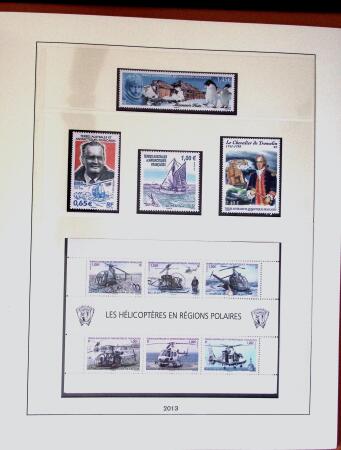 1948-2020 Collection de timbres neufs des TAAF en 3