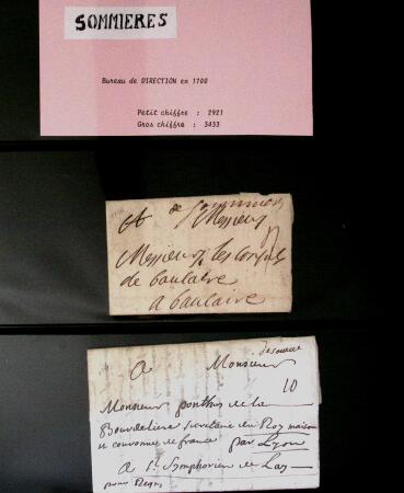 1726-1890 Collection de marques postales et cachets
