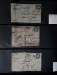1726-1890 Collection de marques postales et cachets