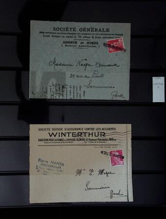 1726-1890 Collection de marques postales et cachets