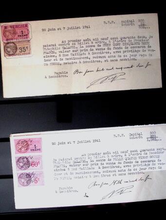 1726-1890 Collection de marques postales et cachets