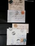 1726-1890 Collection de marques postales et cachets