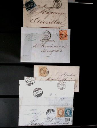 1726-1890 Collection de marques postales et cachets