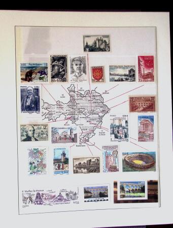 1726-1890 Collection de marques postales et cachets