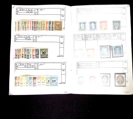 1919-45 Two approval booklets with never hinged material