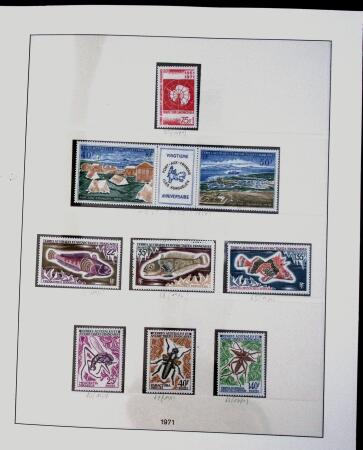1958-94, Collection des TAAF, avec très peu de manques,