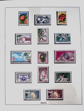 1958-94, Collection de Polynésie en deux albums, TB