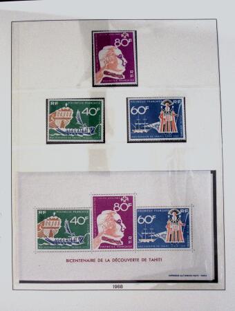 1958-94, Collection de Polynésie en deux albums, TB