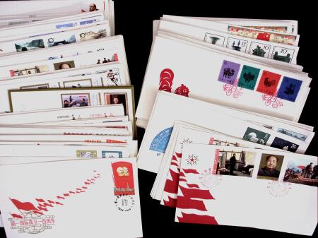 1958-1965 Group of +150 First Day covers with popular