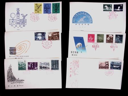 1958-1965 Group of +150 First Day covers with popular